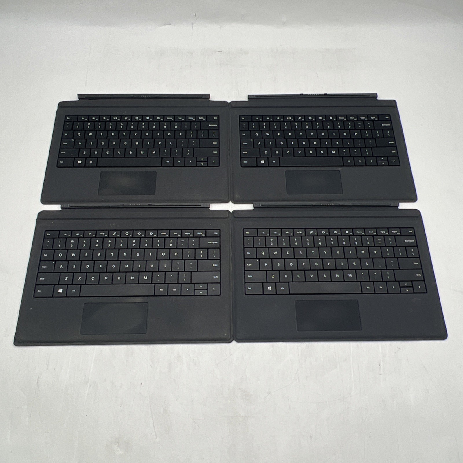 * LOT OF 4* Microsoft Surface Touch Keyboard Gray Model 1644