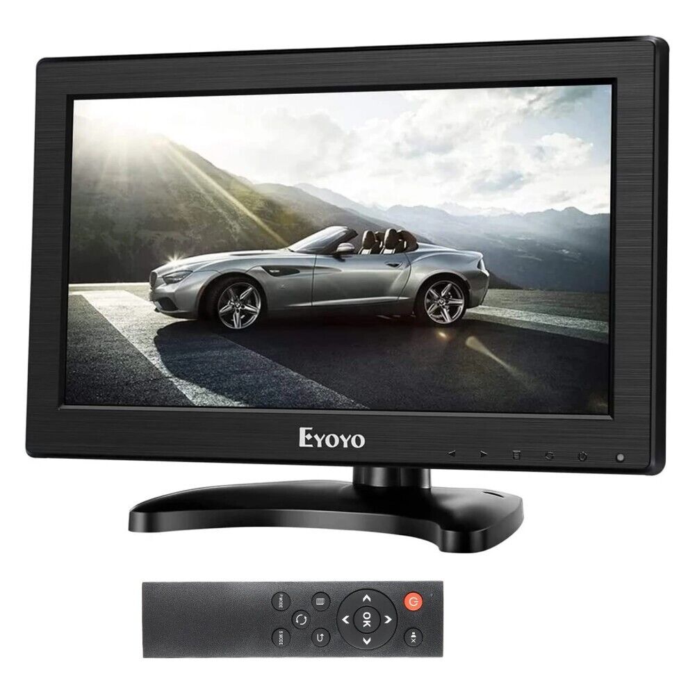 Eyoyo 11.6'' TFT LCD Monitor 1366x768 Mini Color Screen w/ AV HDMI BNC VGA Used