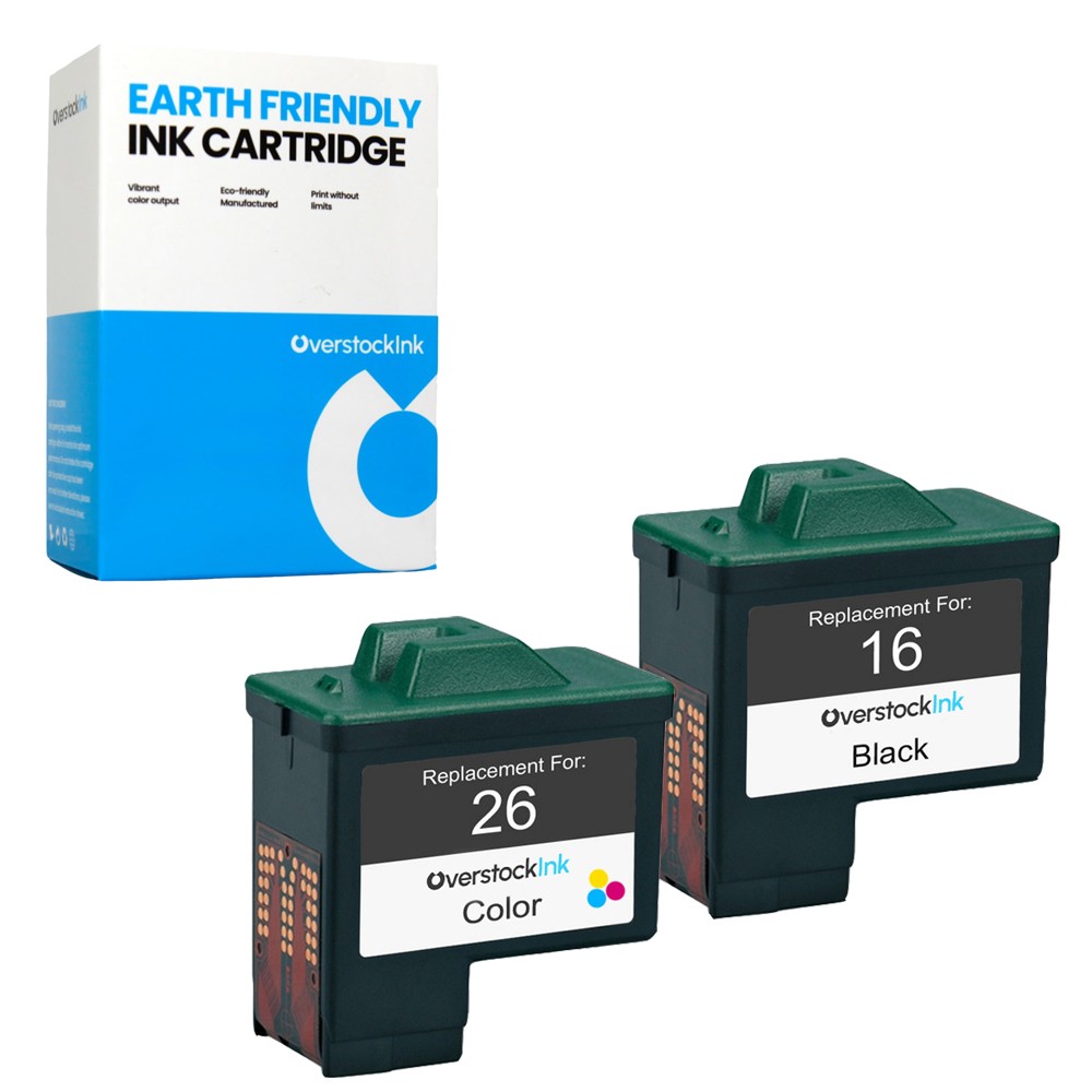 OSI 2PK Compatible Lexmark 16-26 Ink Cartridge for Z Series Z13 Z23 Z24 Z25 Z33