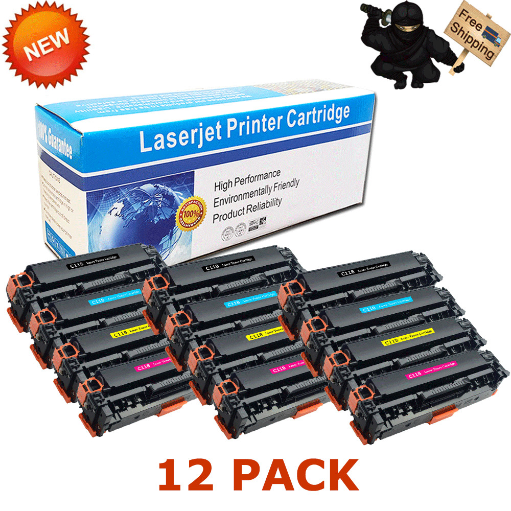 12PK C118  Color And BK Toner For Canon 118 ImageClass MF8350cdn MF8380cdw