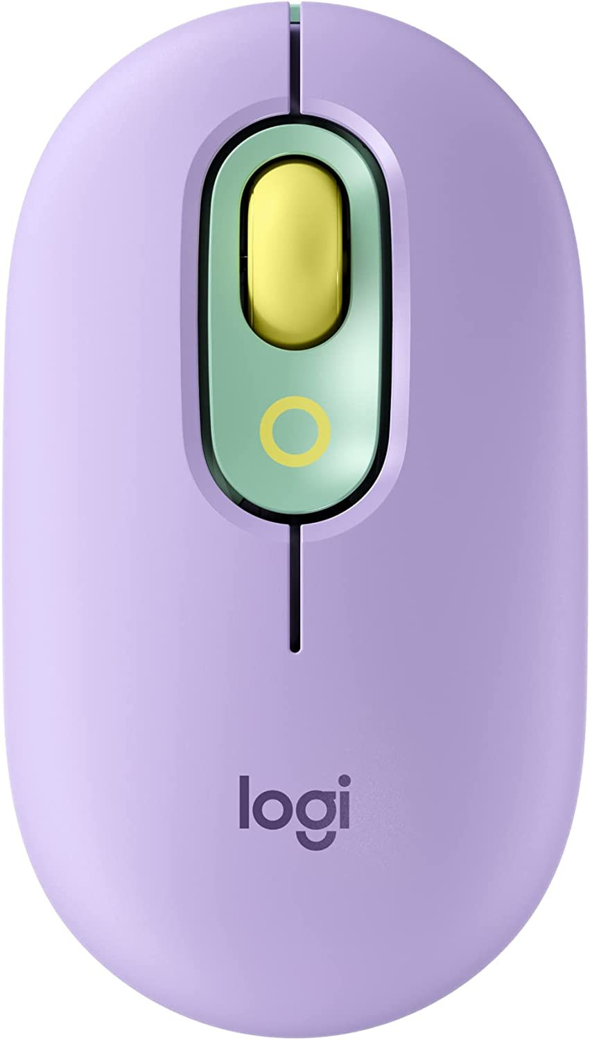 Logitech POP Mouse, Compact and Portable Wireless Mouse - Daydream Mint |
