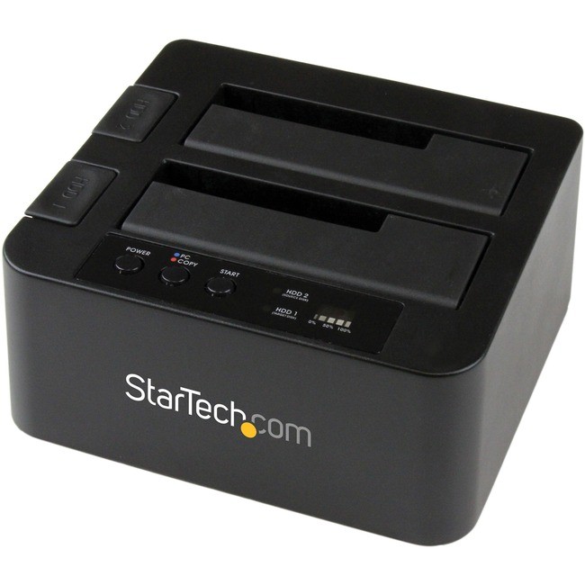 StarTech eSATA / USB 3.0 Hard Drive Duplicator Dock with SATA 6Gbps