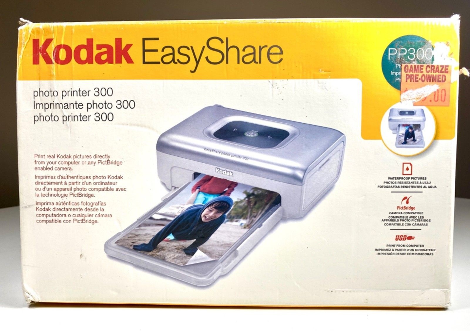 NEW Kodak Easyshare Photo Printer PP300 Complete & Boxed