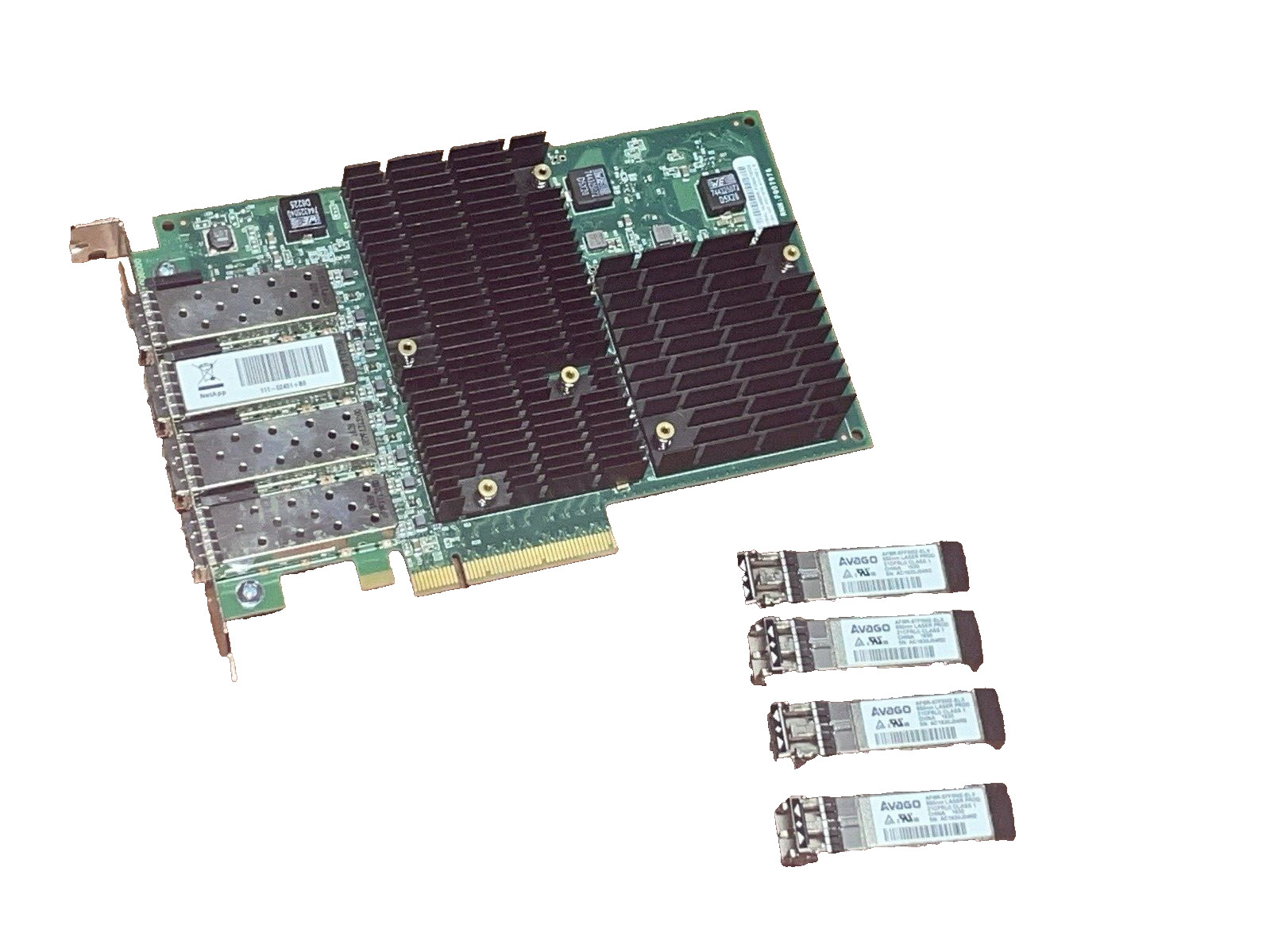 NetApp 111-02451+B0 (X1133A-R6) Quad-Port SFP+ 16Gb/s PCIe x8 Server Adapter