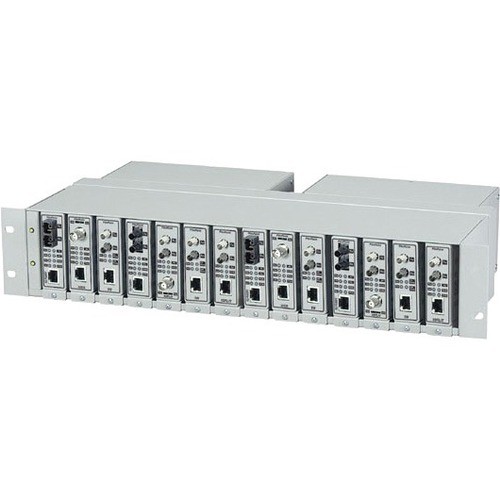 Black Box FlexPoint 14-Slot Media Converter Chassis (LMC200)