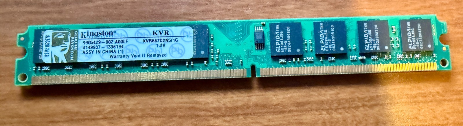 KINGSTON KVR 1.5 V