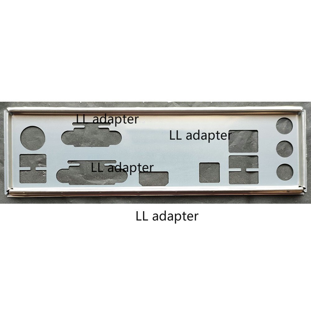 1PCS BACKPLANE IO I/O SHIELD FOR MSI H81I H61I-E35 V2/W8