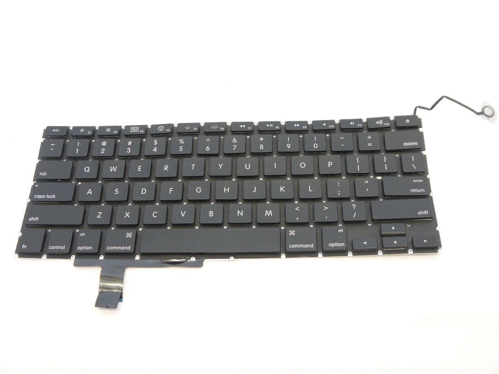 USED US Keyboard no backlight for Apple MacBook Pro 17" A1297 2009 2010 2011