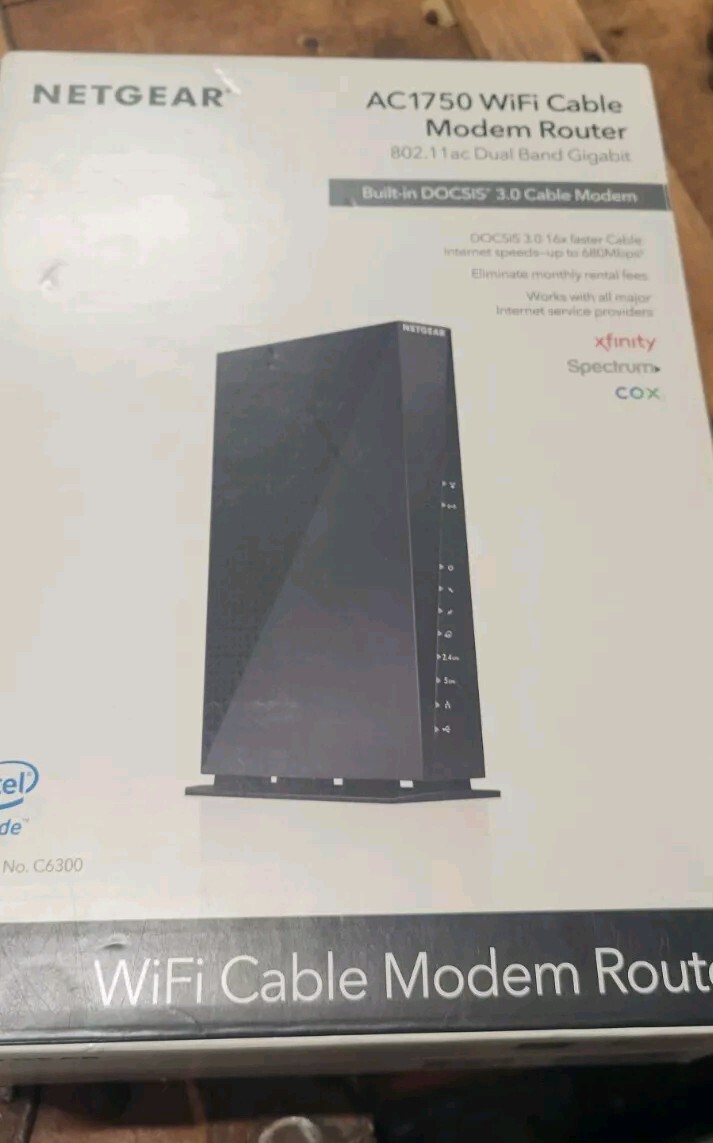 NETGEAR AC1750 680 Mbps 4 Port Gigabit Wireless AC Router