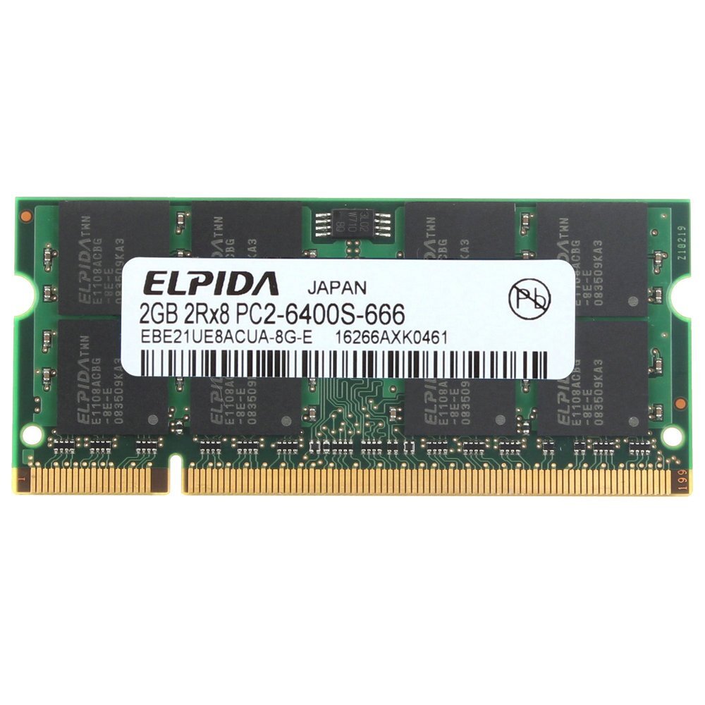 2GB Toshiba Mini NB200 NB205 NB255 NB305 NB505 Netbook/Laptop DDR2 RAM Memory