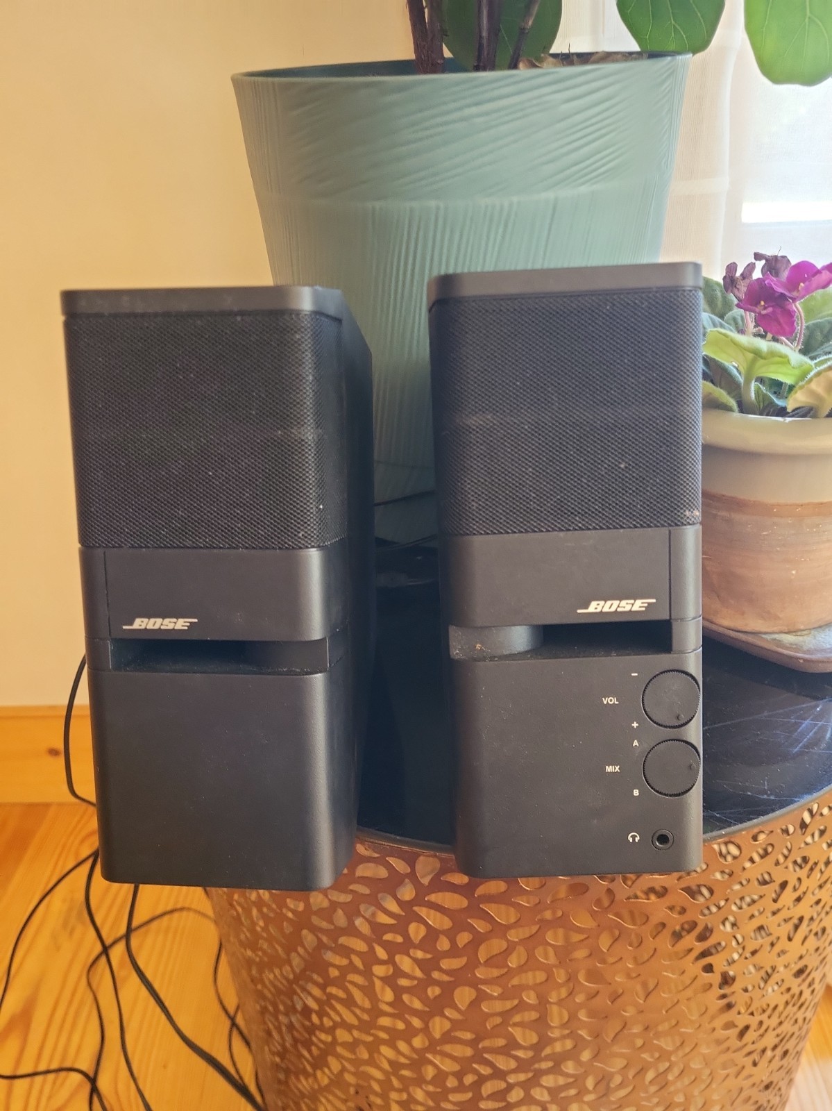 Bose MediaMate Computer Speaker Pair Tested & Works Sounds Good