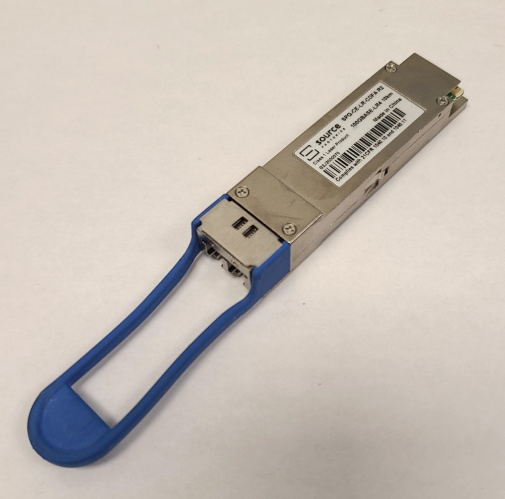 Source Photonics SPQ-CE-LR-CDFA R2 100G QSFP28 LR4 10km SMF LC Transceiver