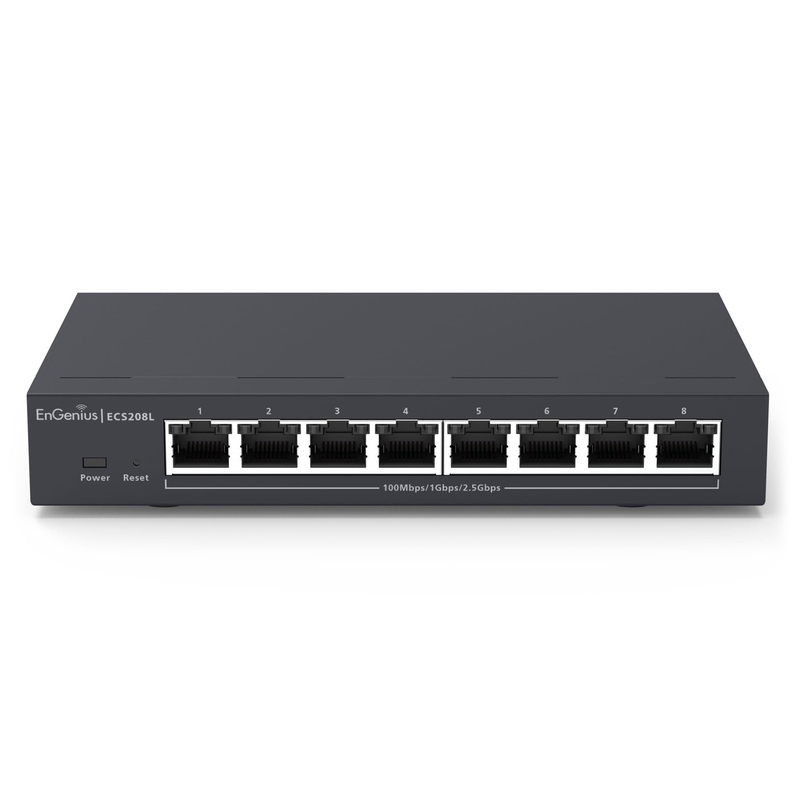 Engenius Technologies ECS208L Compact 8-Port L2 Switch 2.5G