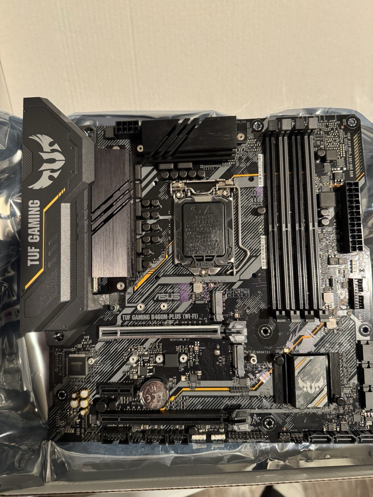ASUS TUF GAMING B460M-PLUS WiFi LGA 1200 Intel 10th B460 Motherboard