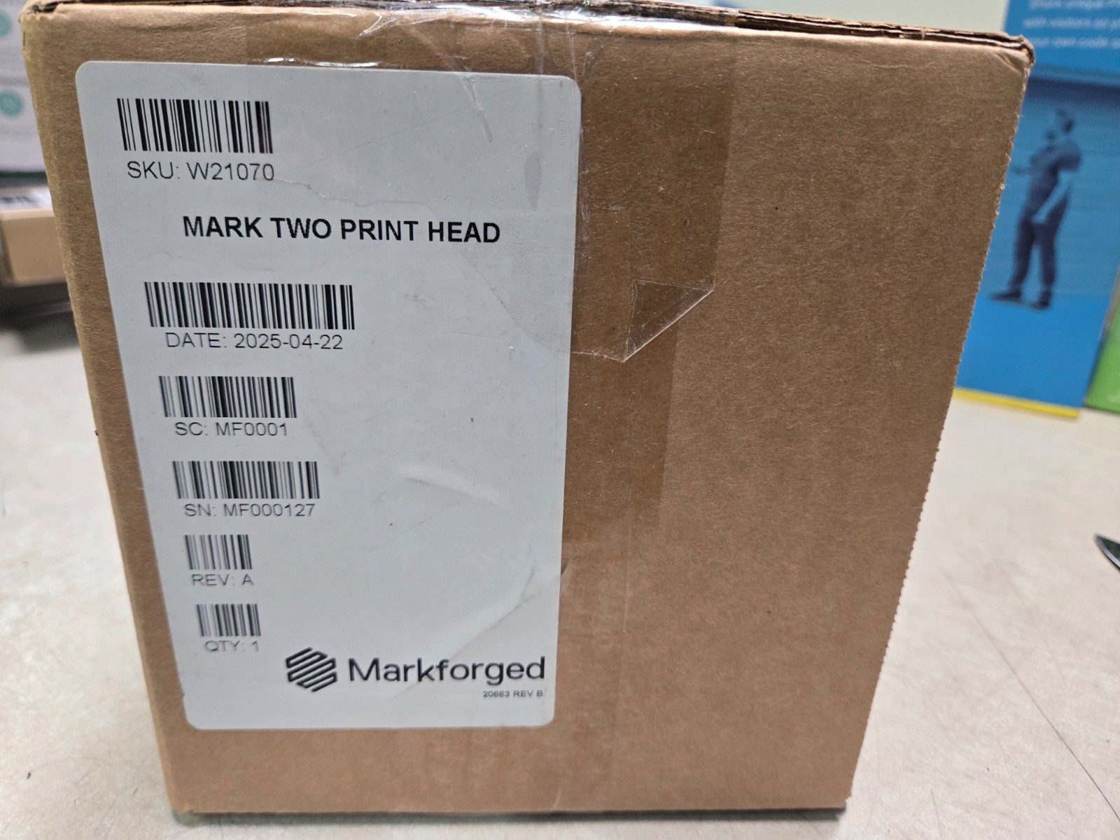 Markforged Mark Two Print Head W21070 New Open Box