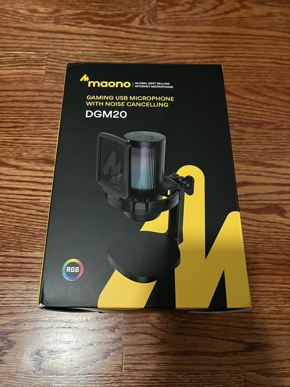 MAONO GamerWave DGM20 USB Gaming Condenser Microphone