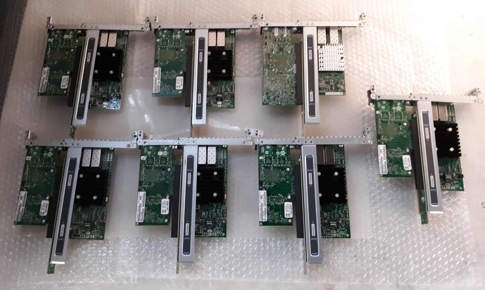 Lot of 7 Cisco Bundle UCSC-PCIE-CSC-02+Intel N2XX-AIPCI01+CS073-14910-04 Riser