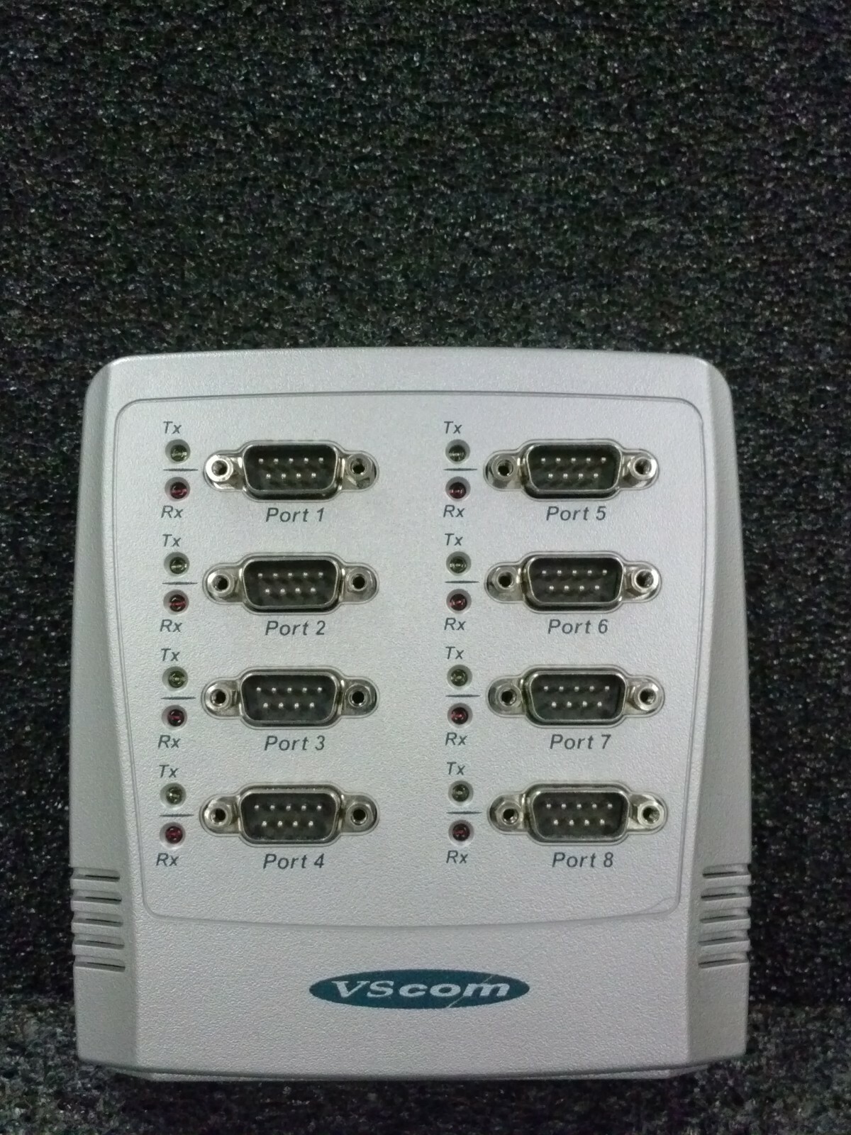 VScom 8 Port Serial RS232 to Serial Adapter Data Control Box