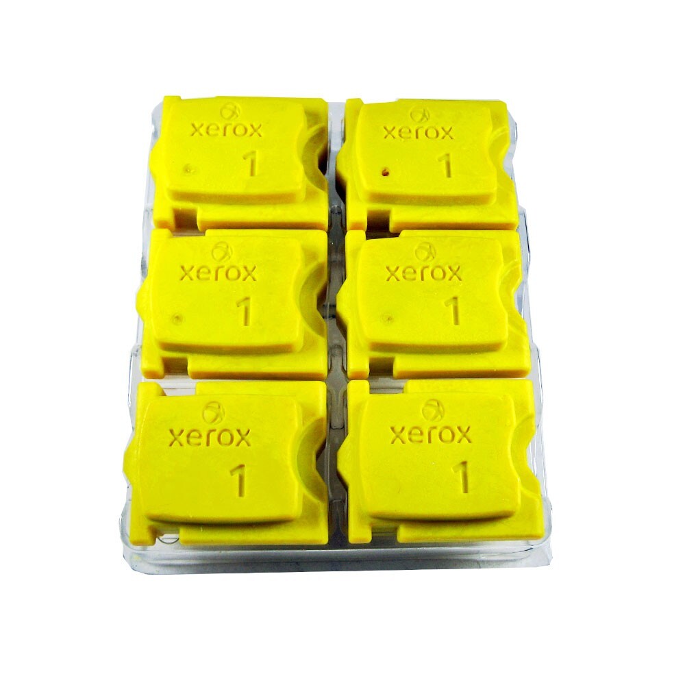 Genuine Xerox 8900 6X Yellow ColorQube Solid Ink Toner Cartridges