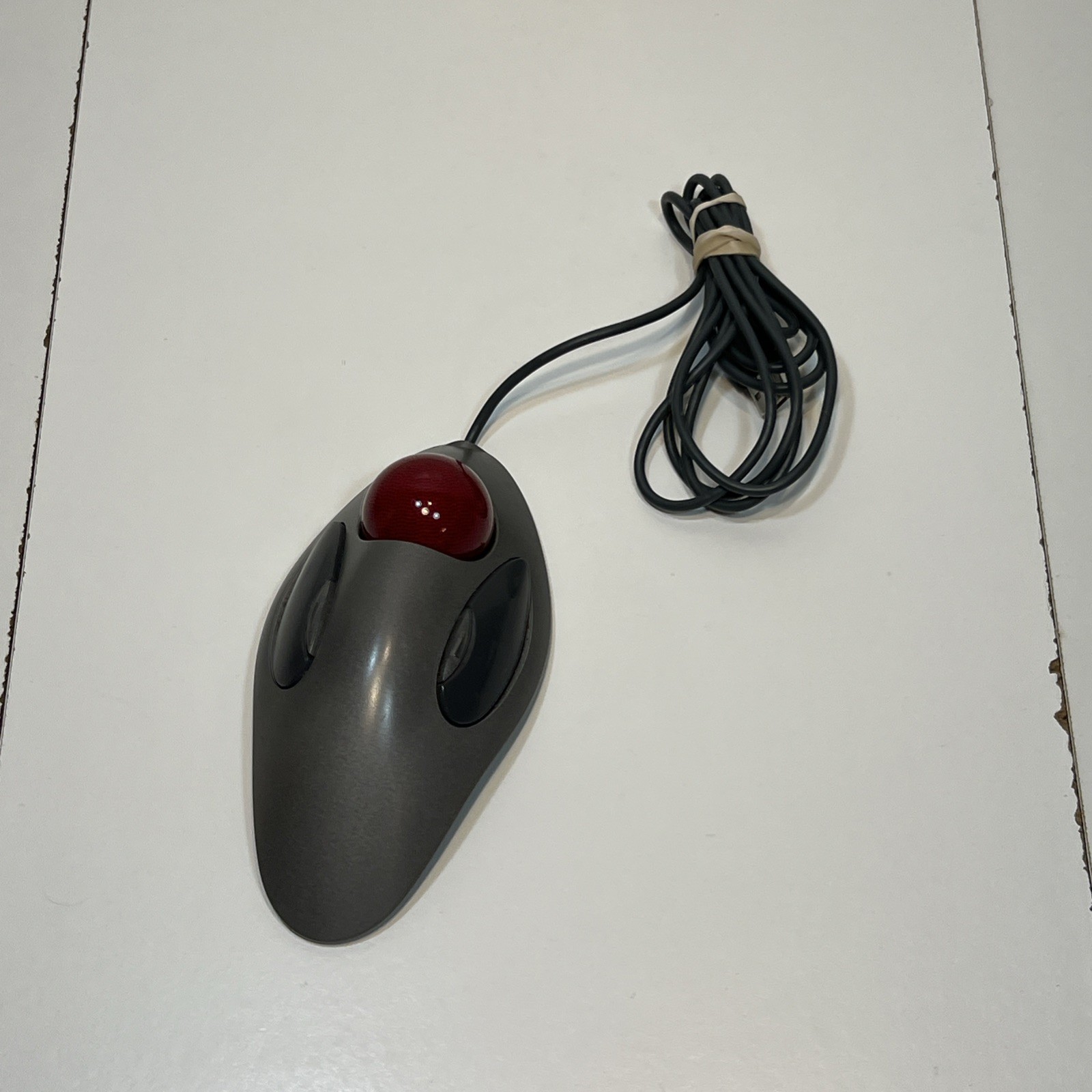 Logitech Trackman Marble USB T-BC21 Mouse (804377-0000) Tested Working