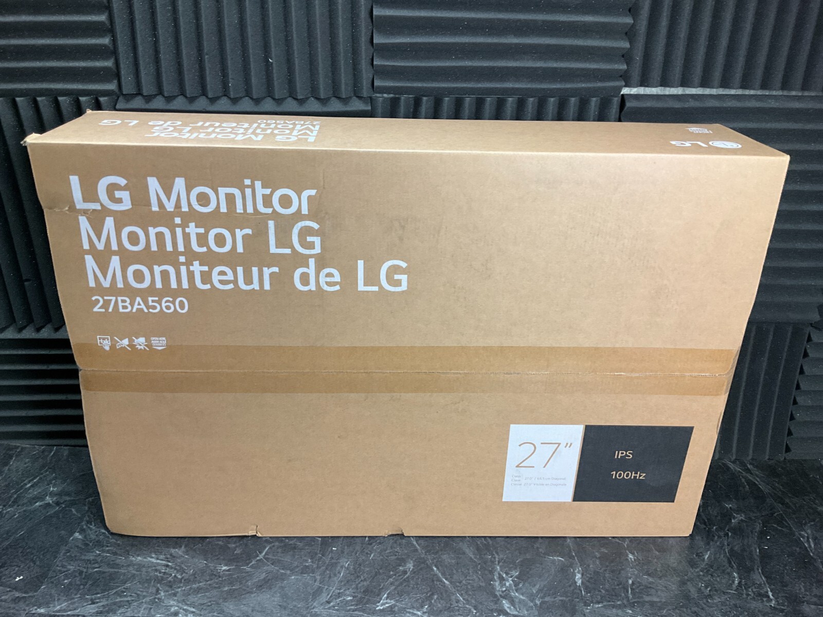 LG 27" LED LCD Monitor 1080p 27BA560-B ✅❤️️✅❤️️ BRAND NEW