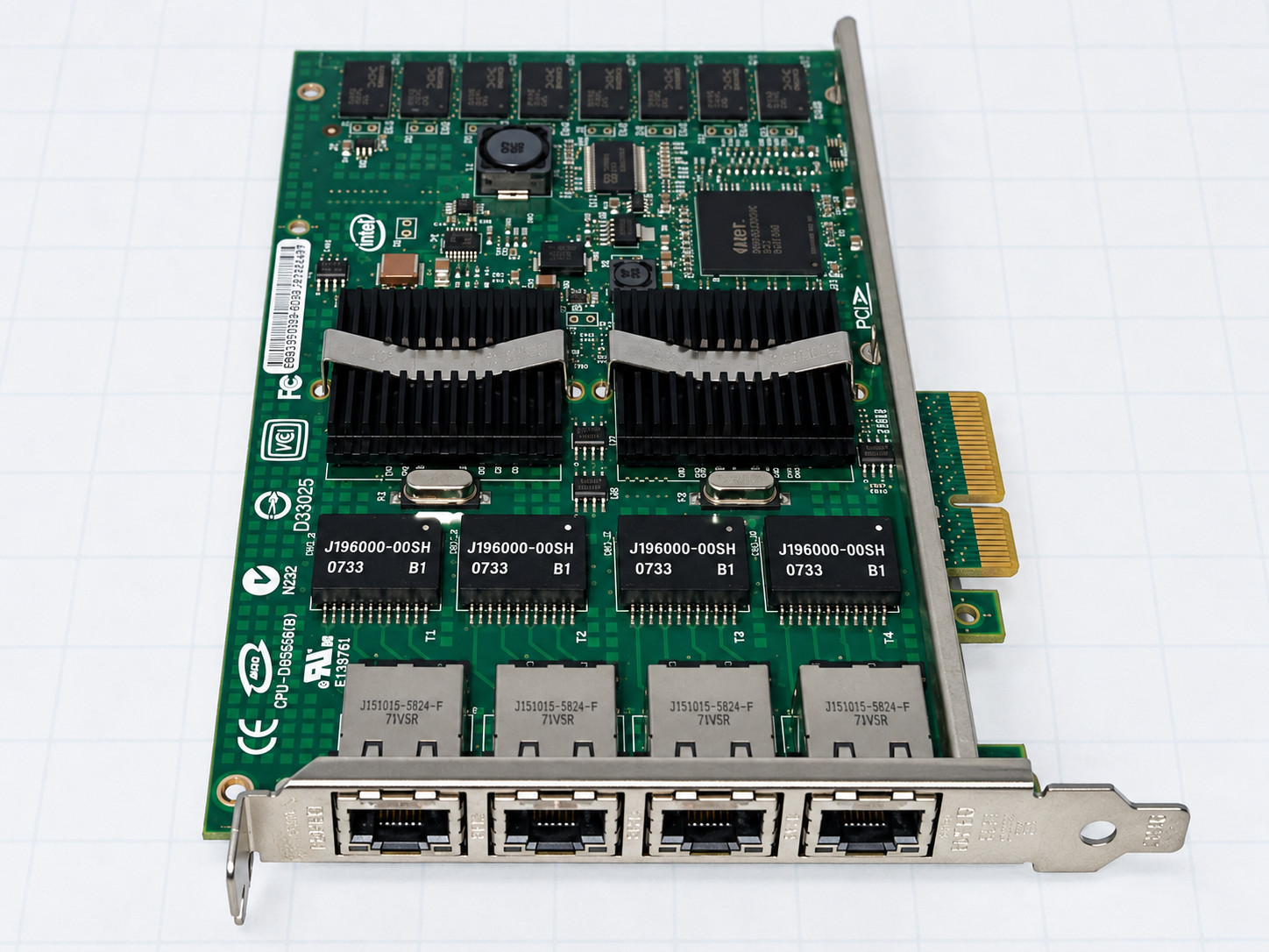 Intel PRO/1000 PT Quad Port Gigabit PCIe NIC EXPI9404PTBLK