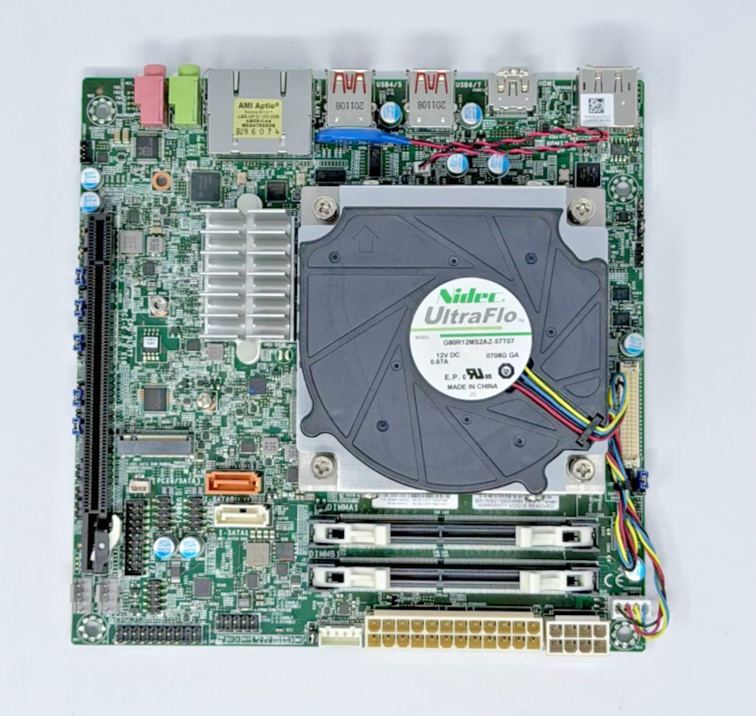Supermicro X12SCV-LVDS Mini-ITX Embedded CPU LGA1200 W480E Xeon W-1200 10th Gen