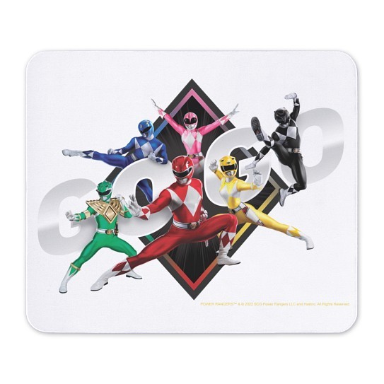 CafePress Mighty Morphin Power Rangers Go Go Mousepad  (967910923)