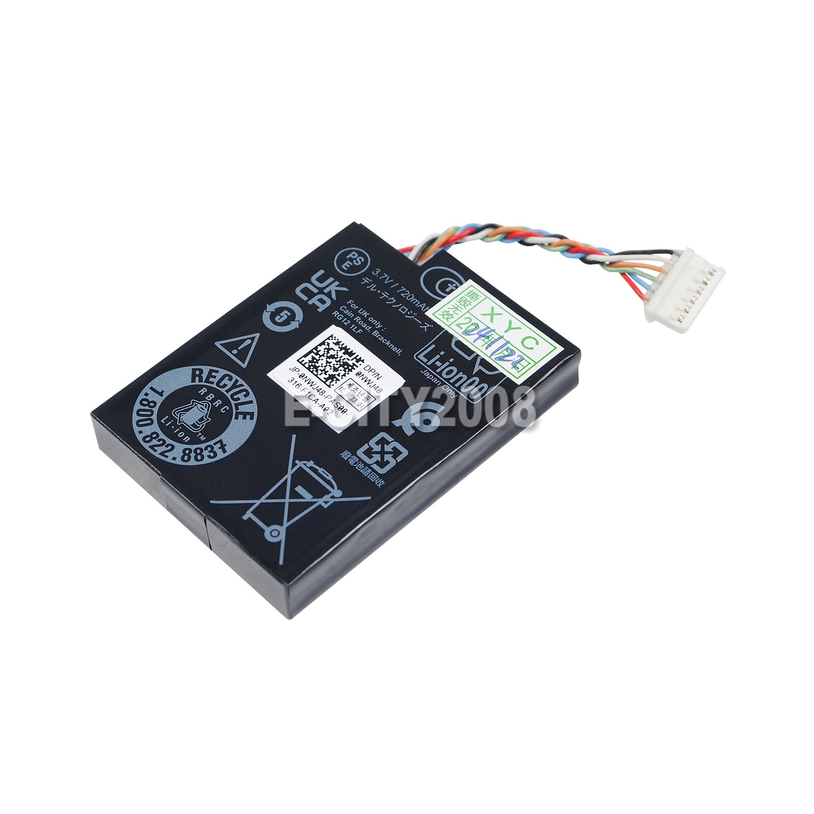 H740P MINI 5FMY4 DELL POWEREDGE SERVER T640 R740 R640 RAID BATTERY NWJ48 96H67