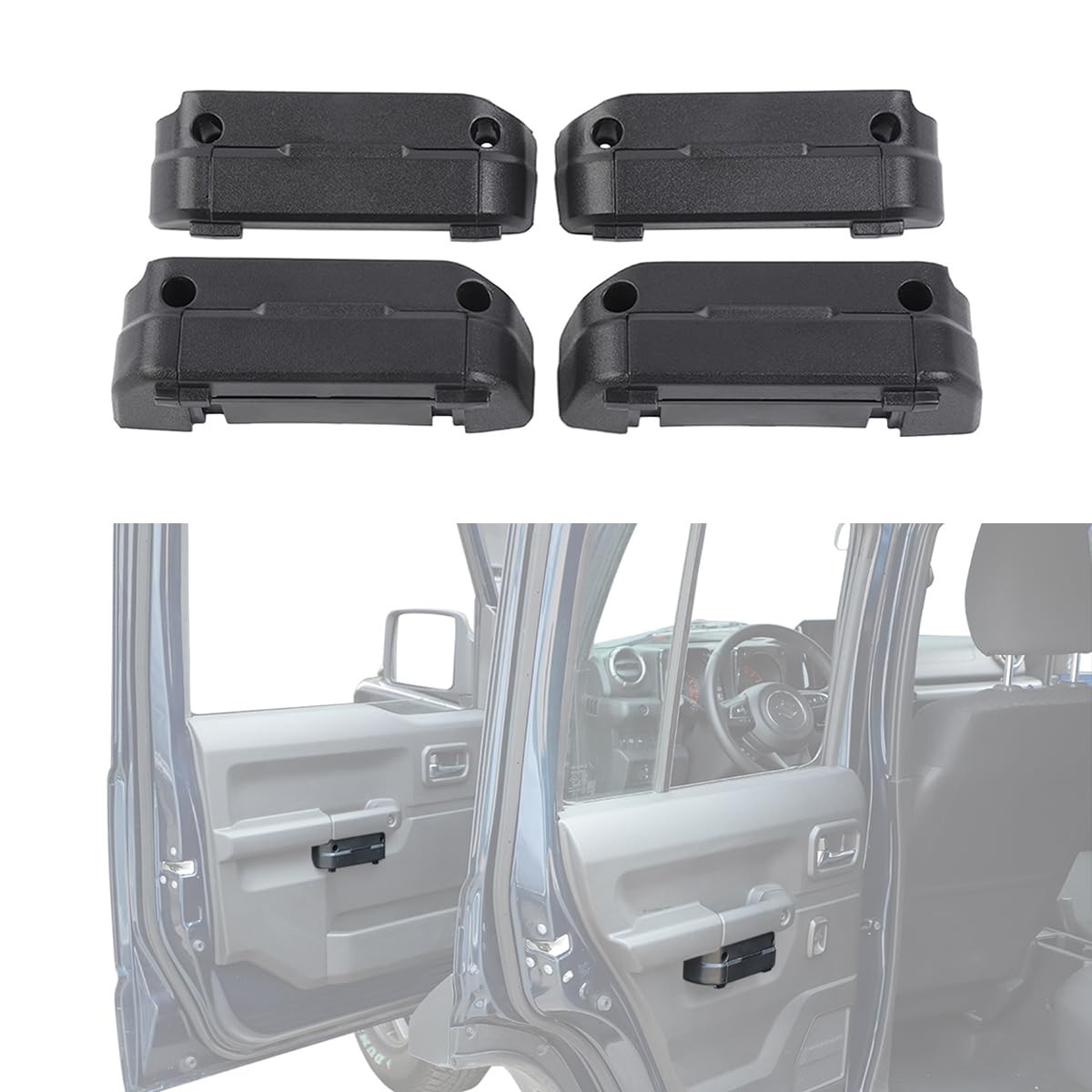 Car Door Grab Handle Storage Organizer for 2019-2026 Suzuki Jimny Storage Tra...