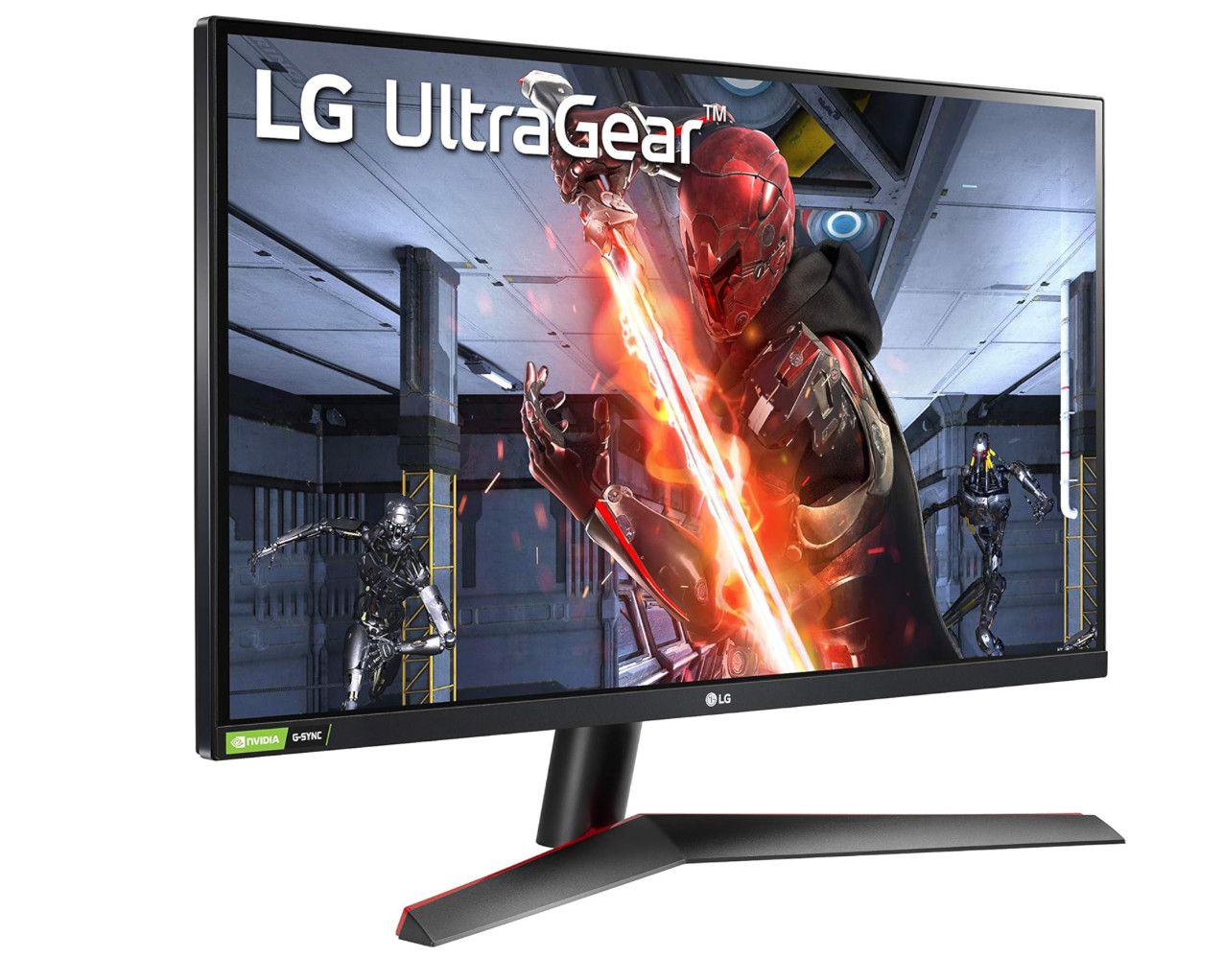 LG - UltraGear 27" IPS LED FHD G-Sync Compatible Monitor Model: 27GN600-B