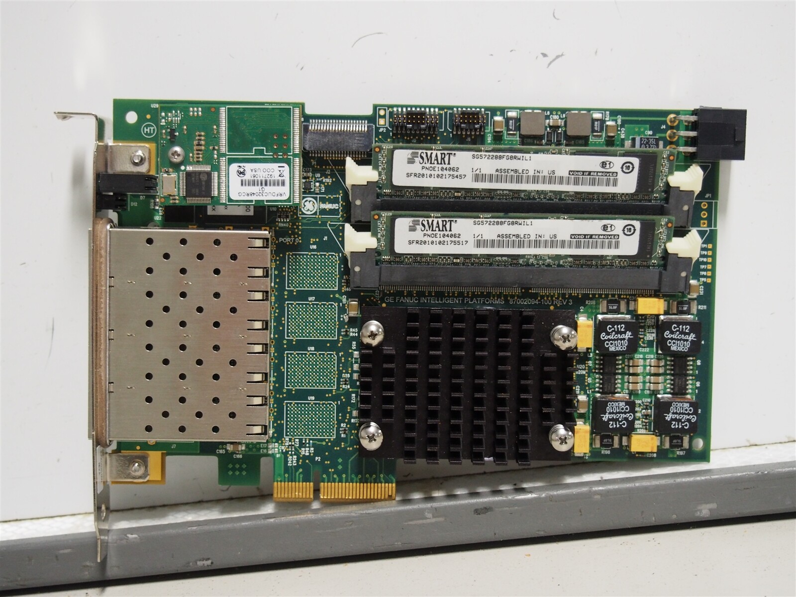 GE Fanuc Intelligent Platforms 87002094-R012 WANic 5650 Processor Card