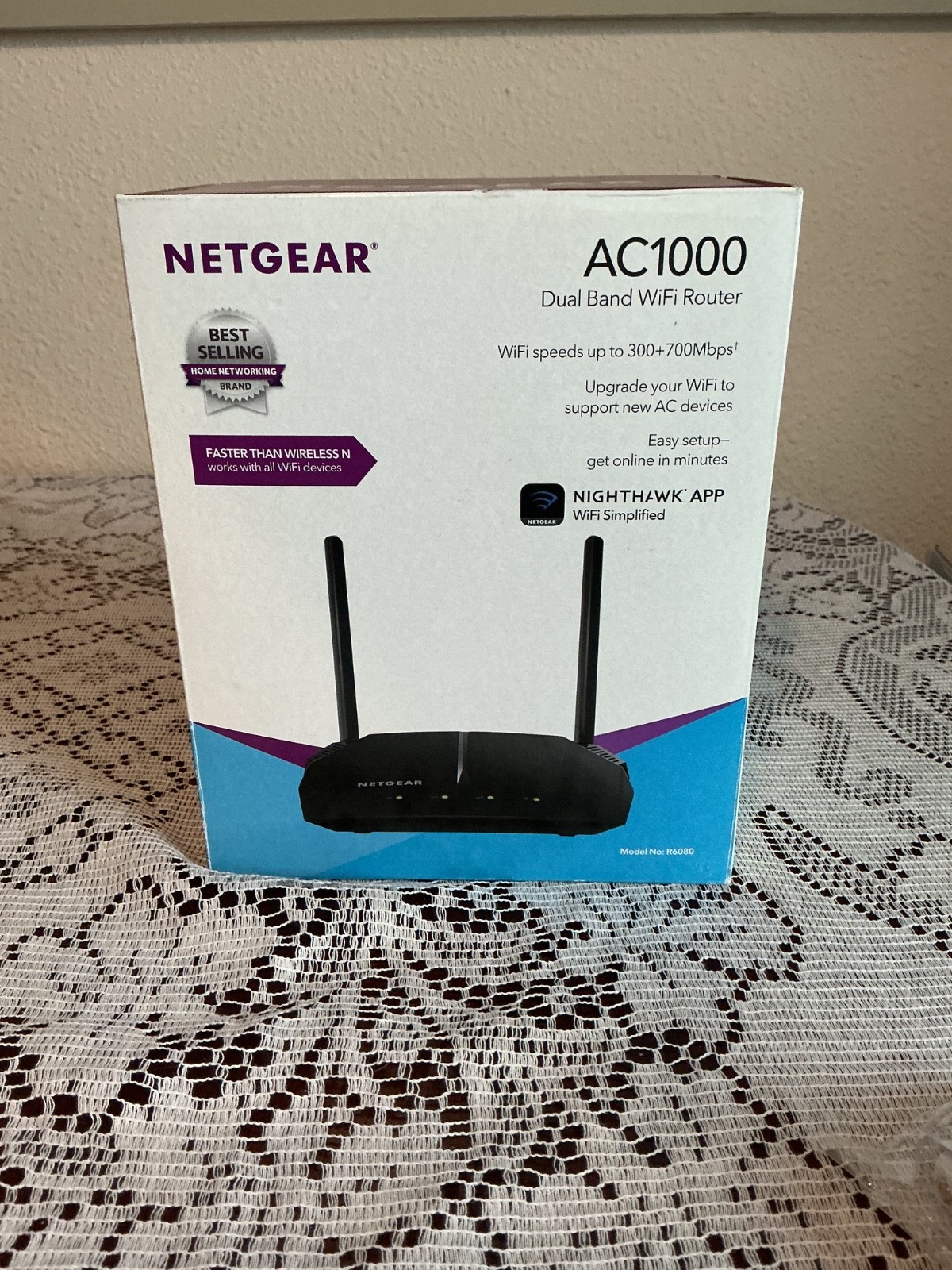 Netgear AC 1000 dual band Wi-Fi router