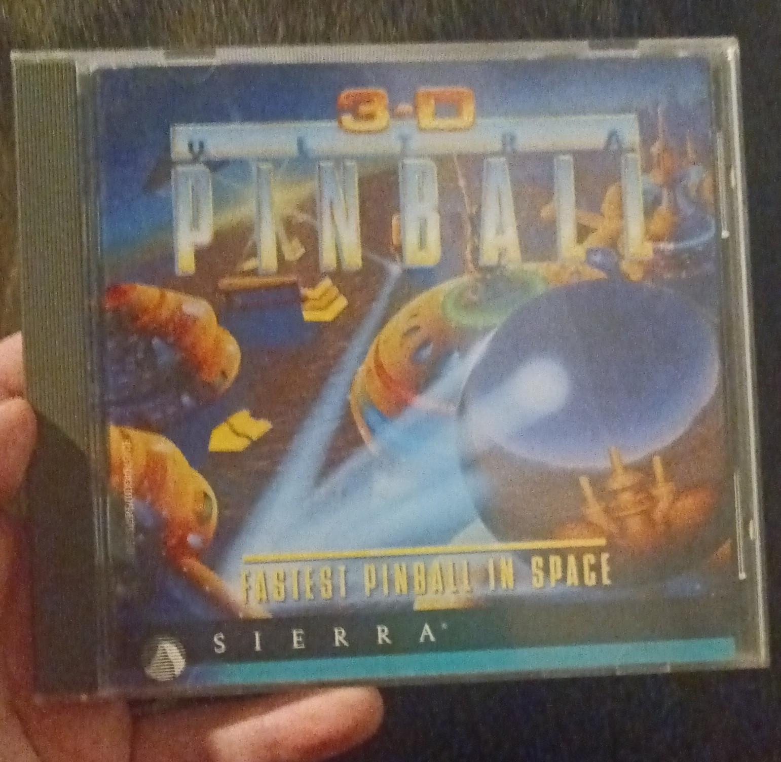 Sierra 3-D Ultra Pinball Creep Night PC CD-ROM Windows 95 Arcade Game English