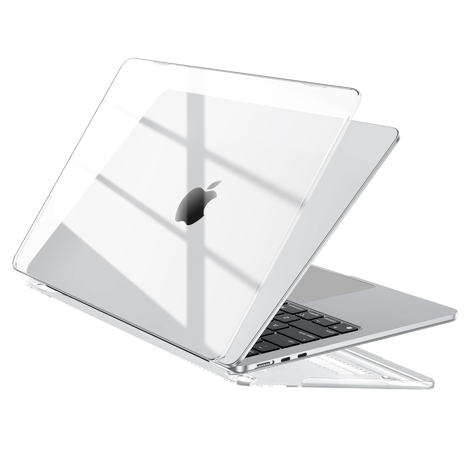 MacBook Air 15 Inch Crystal Clear Protective Case for M5 M4 M3 M2 2023 2026