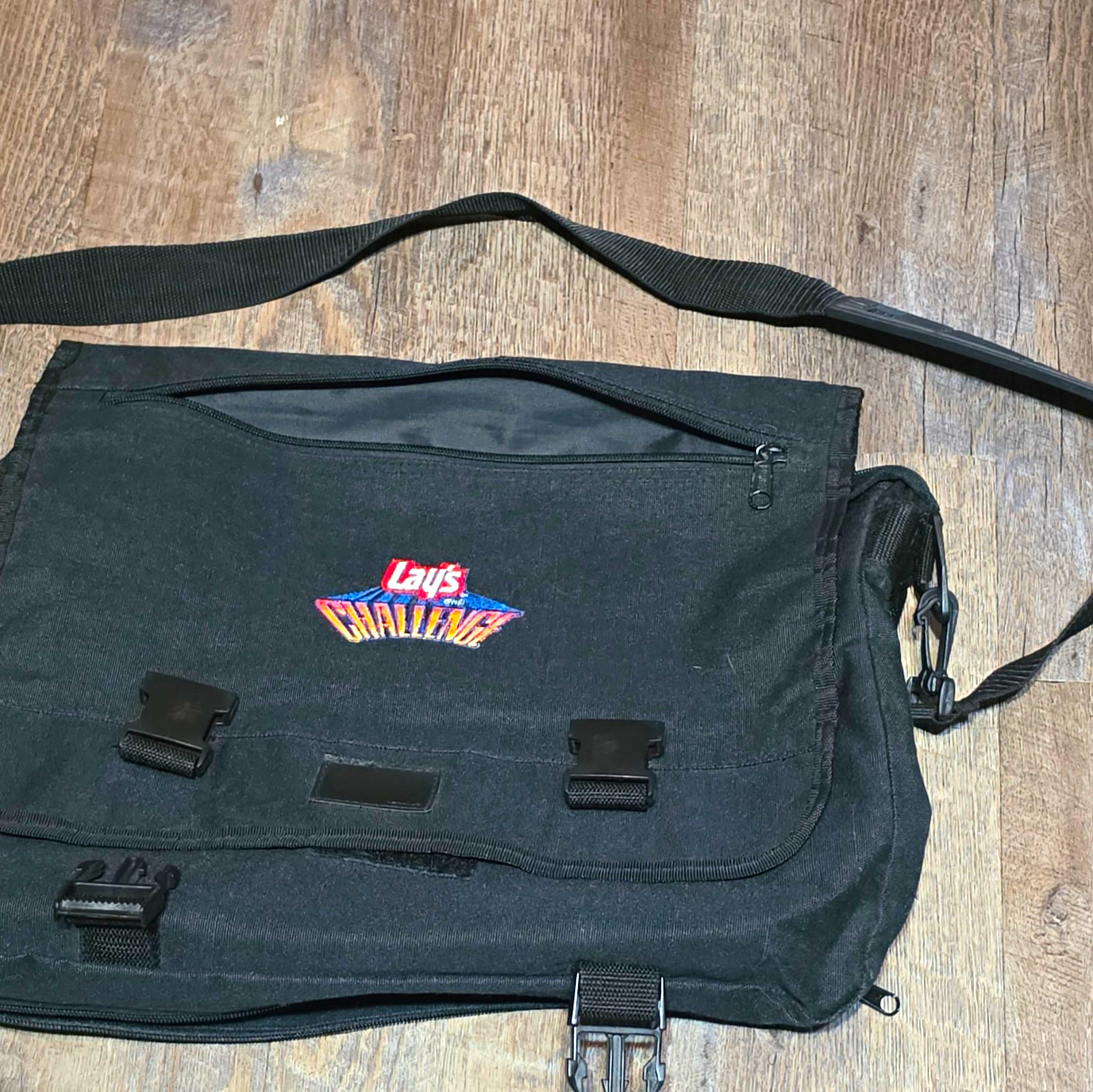 Rare Vintage Lays Potato  Chips Challenge Laptop Bag.
