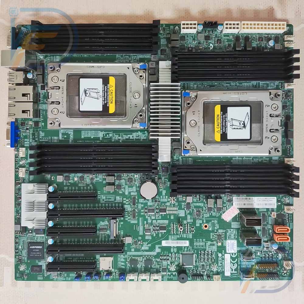 Supermicro H11DSI Rev2.0 Dual Socket SP3 Server Board for AMD EPYC CPUs