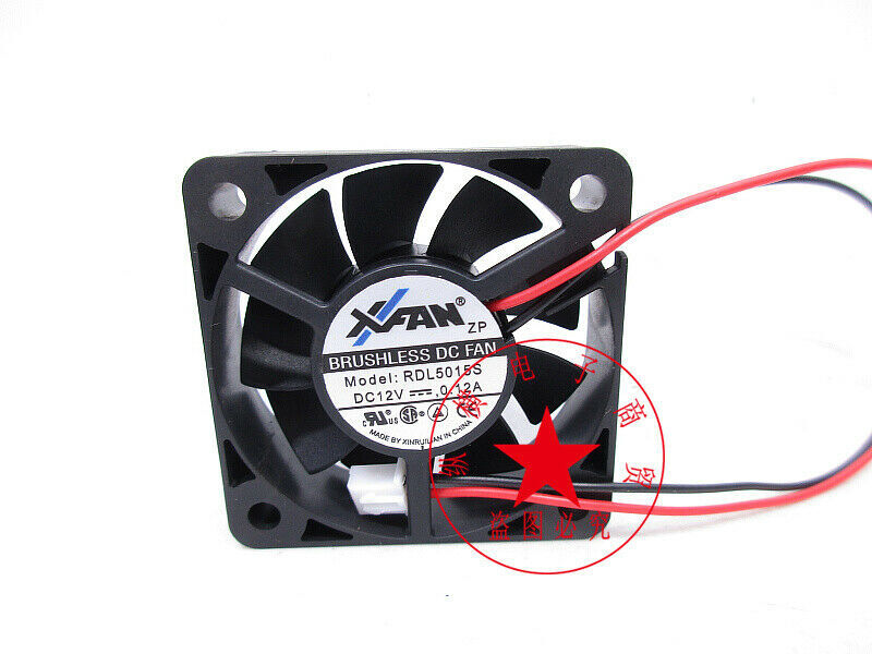 1x battery case cooling fan RDL5015S 5015 5CM 12V 0.12A