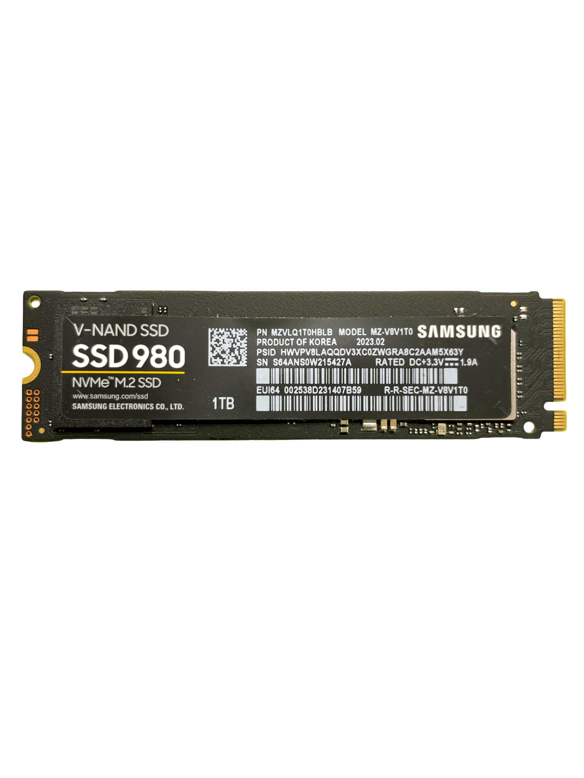 Samsung V-NAND SSD 980 1TB NVMe M.2 SSD MZ-V8V1T0  #26