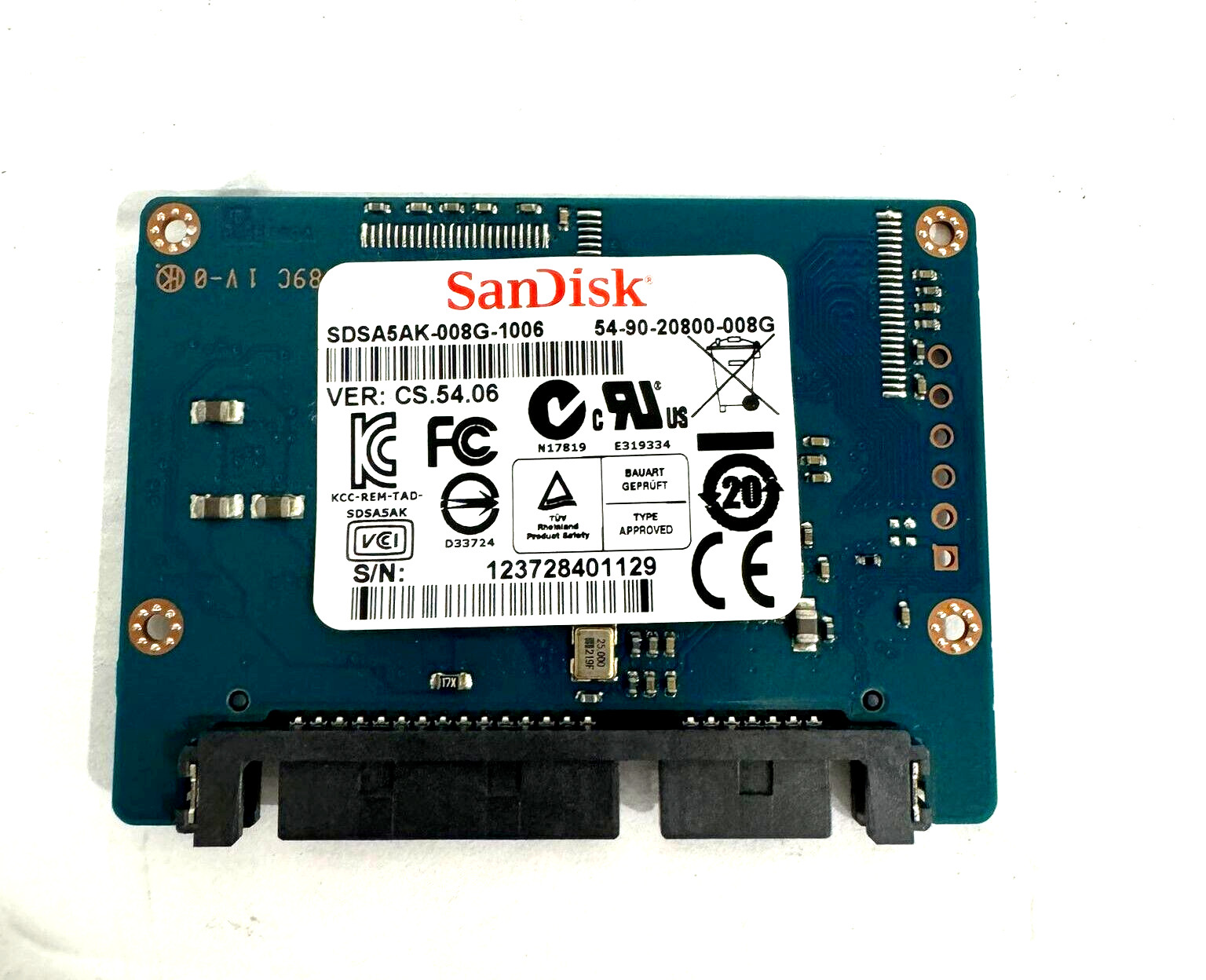 Genuine SanDisk SDSA5AK-008G-1006 8GB SATA SSD For HP Printer and More