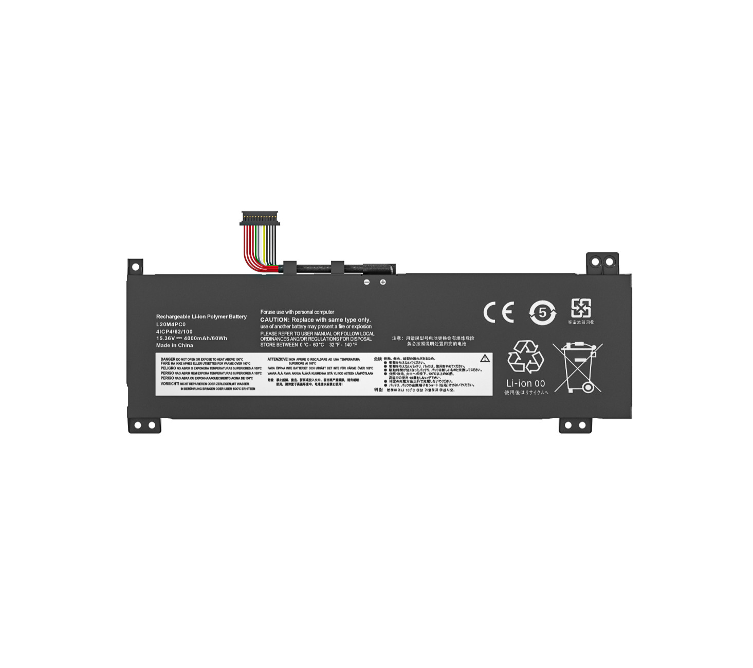 L20M4PC0 L20C4PC0 Laptop Battery for Lenovo Legion 5-15ACH6 5-15ACH6A 5-15ACH6H