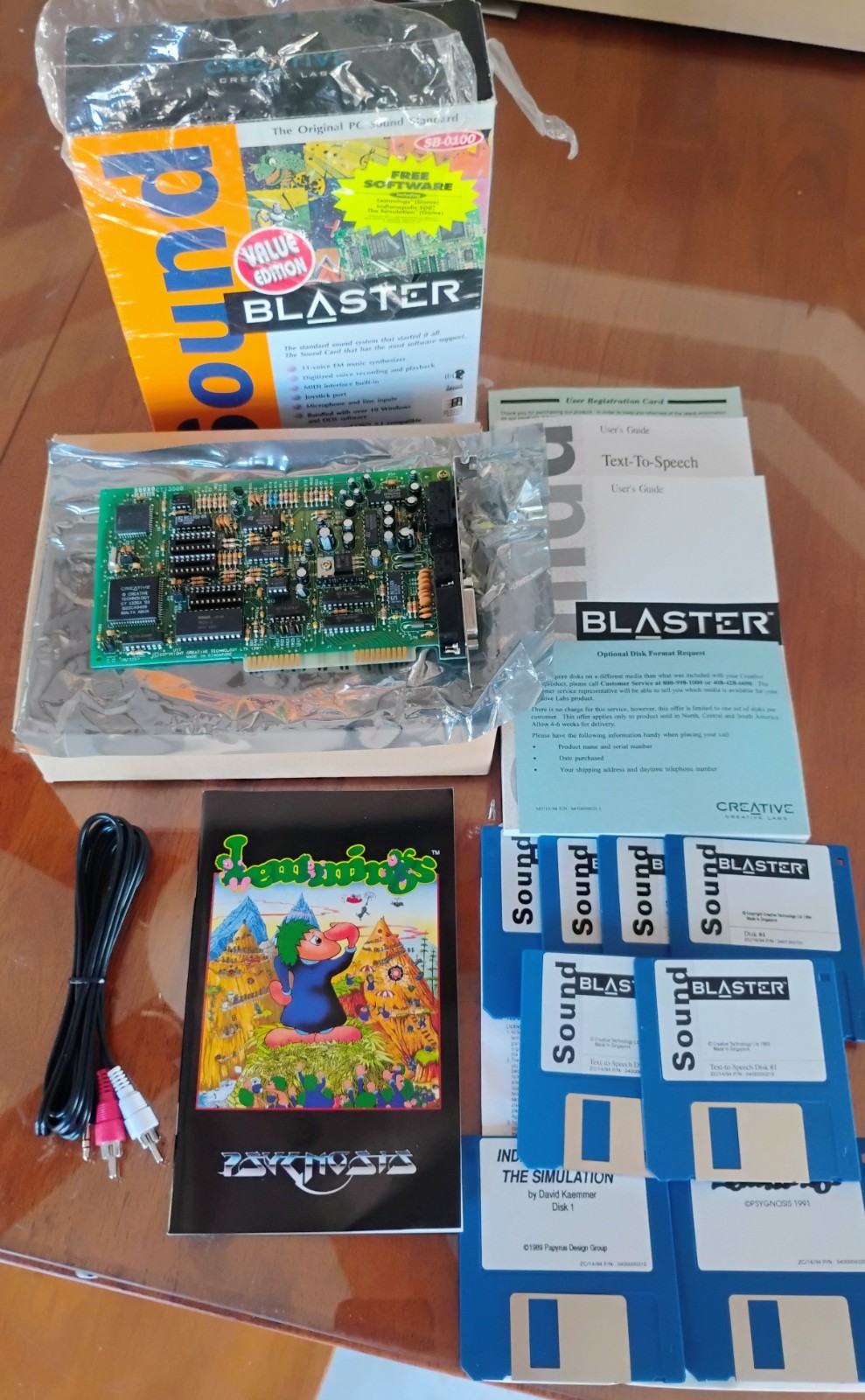 Creative Labs Sound Blaster 2.0 Late Revision. Complete In Box. NEW Open Box.