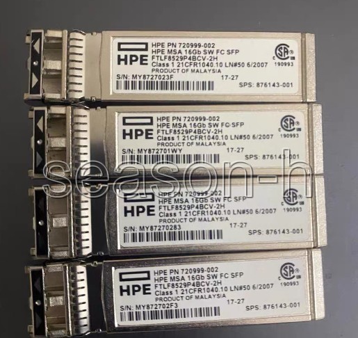 1pcs HP Original Fiber Optic Module 720999-002 MSA2040 C8R24B 16GB