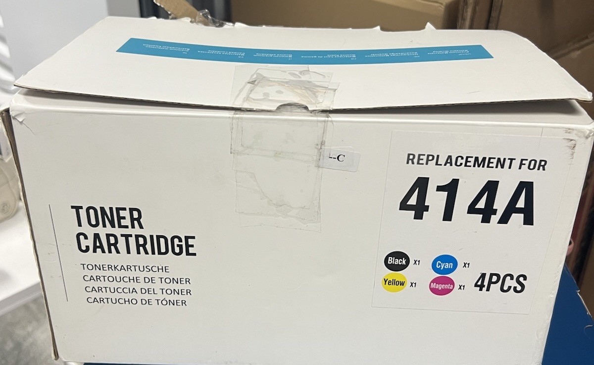 414a toner cartridges 4 pack