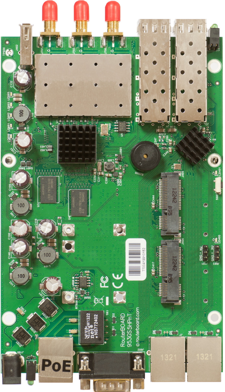Mikrotik RouterBOARD RB953GS-5HnT-RP 1600mW 3x3 MIMO Triple Chain RPSMA