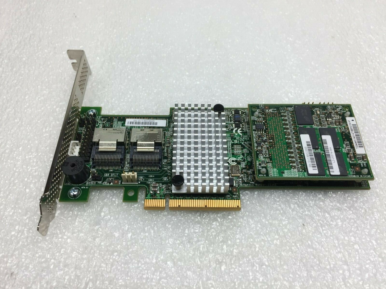 Dell LSI MegaRAID MR SAS 9265-8i 6Gb RAID 1GB Controller Card Hgh Pr 