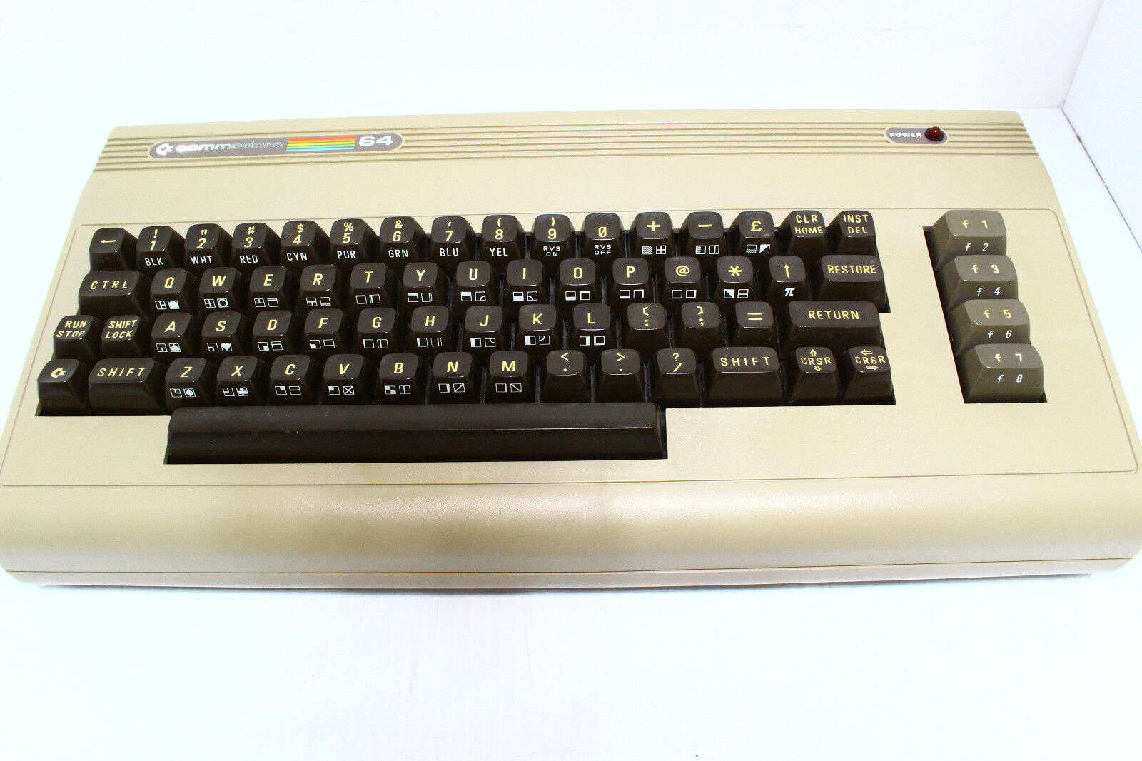 Vintage Commodore 64 Home Computer w/ 6581R4AR SID Chip *FULLY TESTED*