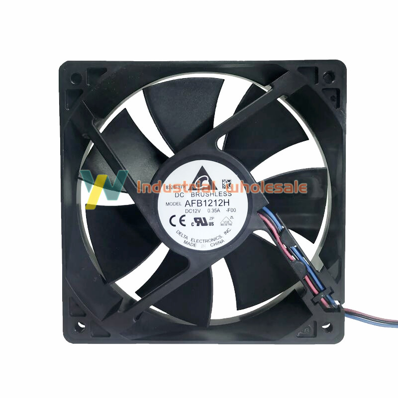 1pc new Delta Electronics AFB1212H Lock-Rotor Sensor Cooling Fan 120x120x25mm