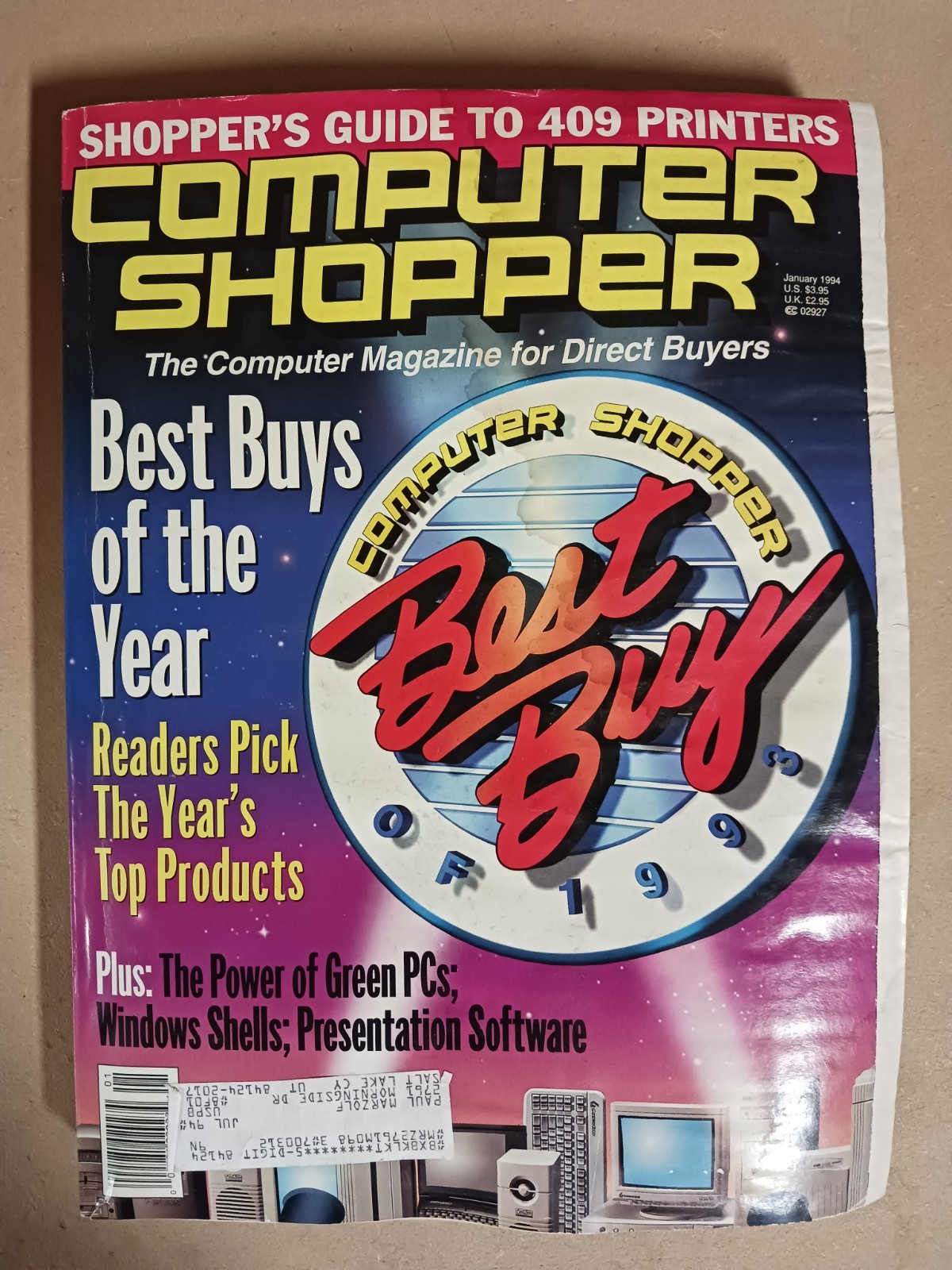 Computer Shopper, Volume 14, Number 1, Issue 166 (January 1994)