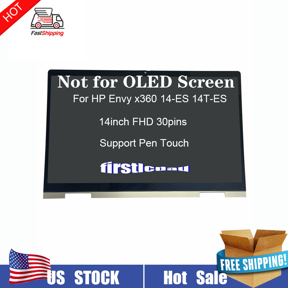 14" FHD For HP Envy x360 14-ES1013DX 14-ES1023DX LCD Touch Screen Replacement